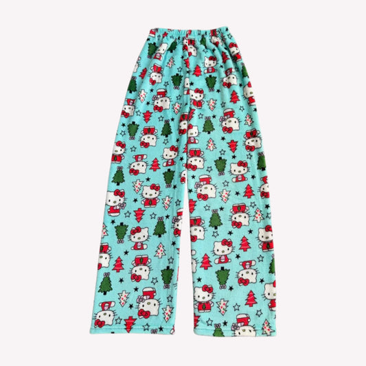 Mireluxe™ Hello KT Navidad Pantalón Pijama