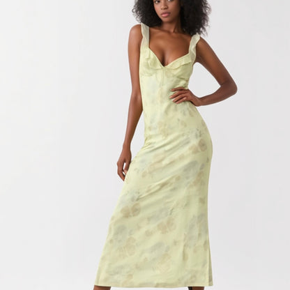 Mireluxe | Vestido De Verano Estampado Floral