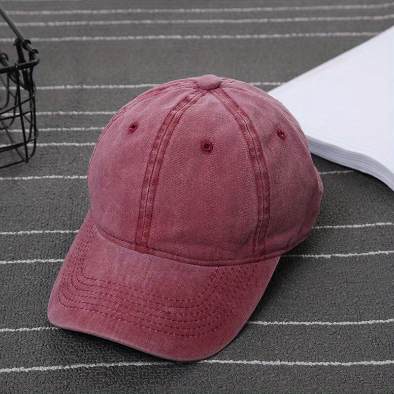 Gorra Color sólido Fucsia