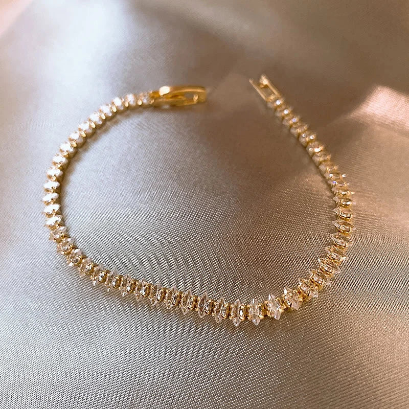 Pulsera de cadena de gota de agua