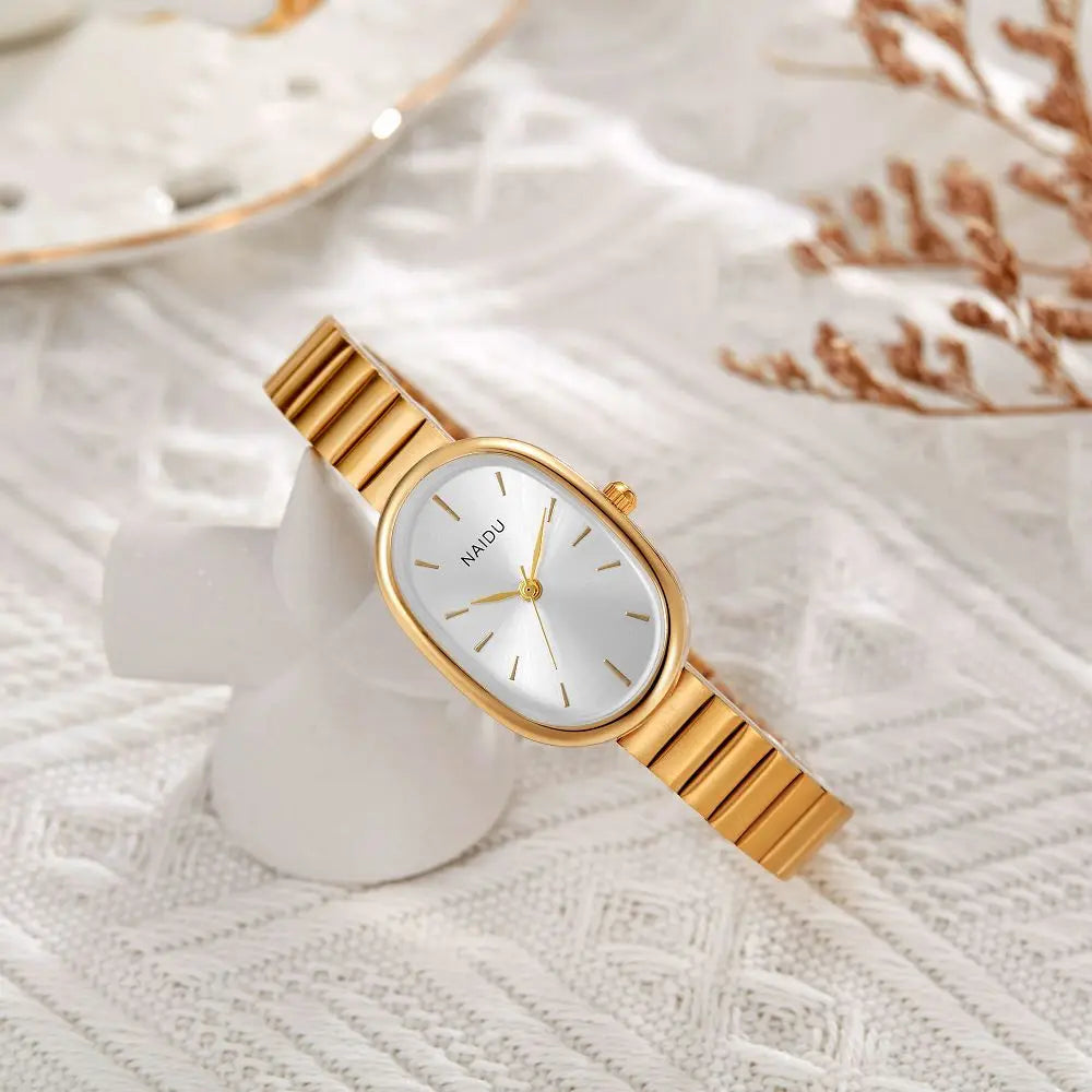 Reloj caja ovalada
