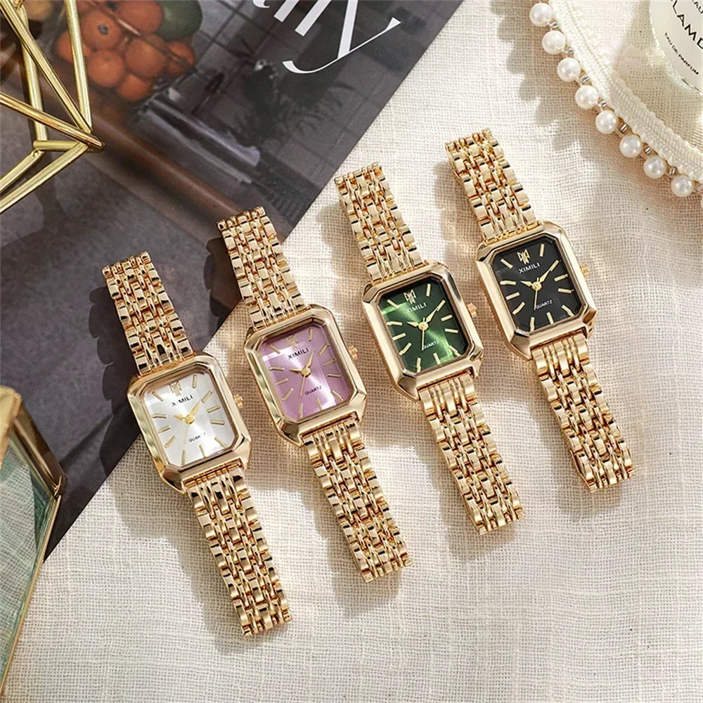 Reloj de cuarzo Fondo Rosa