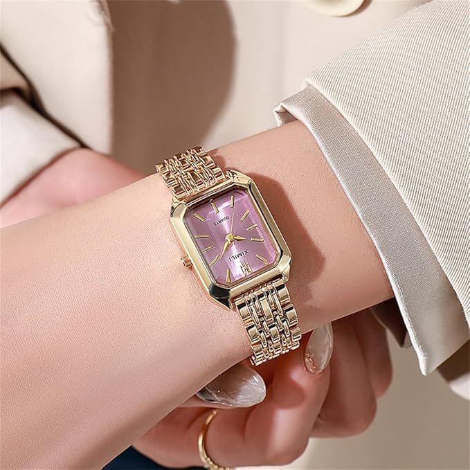 Reloj de cuarzo Fondo Rosa